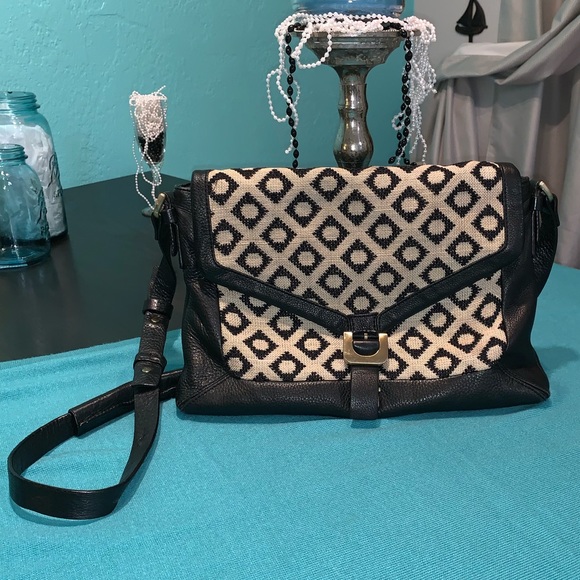 Diane Von Furstenberg Handbags - Diane Von Furstenberg Drew Dia Jacquard IPad bag